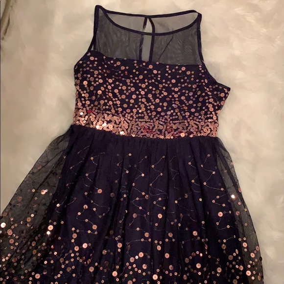 🌺Crystal Doll sequined illusion dress - Picture 2 of 7